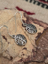 Load image into Gallery viewer, TREE OF LIFE EARRINGS- SMALL- STERLING SILVER
