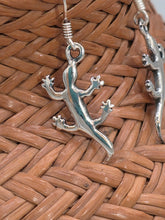 Load image into Gallery viewer, GECKO EARRINGS- STERLING SILVER
