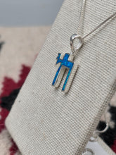 Load image into Gallery viewer, BLUE OPAL CHAI NECKLACE
