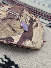 Load image into Gallery viewer, PINK OPAL INLAY TEARDROP NECKLACE  - ZUNI - DERRICK &amp; LORELEI CHAVEZ
