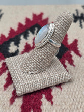 Load image into Gallery viewer, MOONSTONE RING - SIZE 6.5 - DIAMOND SHAPED
