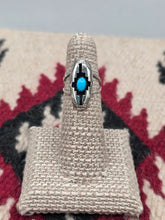 Load image into Gallery viewer, TURQUOISE SHADOWBOX RING - HARRY YAZZIE - SIZE
