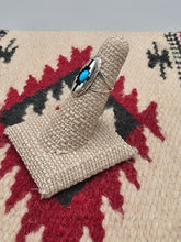 Load image into Gallery viewer, TURQUOISE SHADOWBOX RING - HARRY YAZZIE - SIZE

