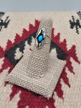Load image into Gallery viewer, TURQUOISE SHADOWBOX RING - HARRY YAZZIE - SIZE
