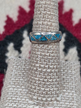 Load image into Gallery viewer, TURQUOISE CHIP INLAY BANDS - NAVAJO

