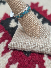 Load image into Gallery viewer, TURQUOISE CHIP INLAY BANDS - NAVAJO
