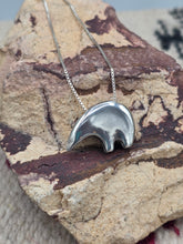 Load image into Gallery viewer, STERLING SILVER FETISH BEAR NECKLACE
