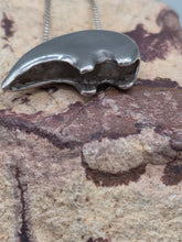 Load image into Gallery viewer, STERLING SILVER FETISH BEAR NECKLACE
