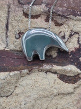 Load image into Gallery viewer, STERLING SILVER FETISH BEAR NECKLACE
