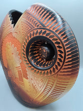 Load image into Gallery viewer, ACOMA ETCHWARE KACHINA PILLOW POT POTTERY- DIANE ARAGON
