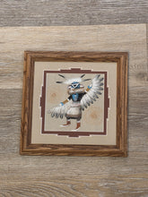 Load image into Gallery viewer, SANDPAINTING - EAGLE DANCER KACHINA - MICHAEL WATCHMAN
