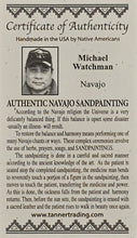 Load image into Gallery viewer, SANDPAINTING - EAGLE DANCER KACHINA - MICHAEL WATCHMAN
