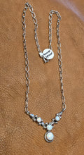 Load image into Gallery viewer, WHITE OPAL 4 STONE NECKLACE- ANNIE SPENCER
