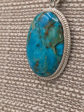 Load image into Gallery viewer, TURQUOISE OVAL NECKLACE- KINGMAN
