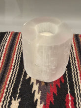 Load image into Gallery viewer, SELENITE CANDLE STAND
