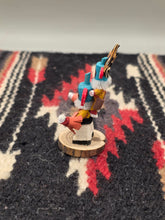 Load image into Gallery viewer, MINI PIGGYBACK KACHINA- CHASING STAR
