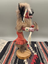 Load image into Gallery viewer, BADGER KACHINA - 8"
