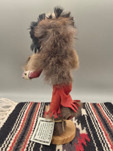 Load image into Gallery viewer, BADGER KACHINA - 8"
