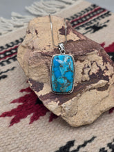 Load image into Gallery viewer, KINGMAN TURQUOISE NECKLACE  - RECTANGLE

