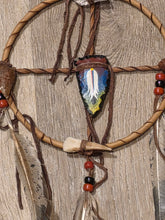Load image into Gallery viewer, MEDICINE WHEEL WITH ARROWHEAD CENTER - MARY MARTINEZ
