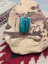Load image into Gallery viewer, AZURITE NECKLACE  - RECTANGLE
