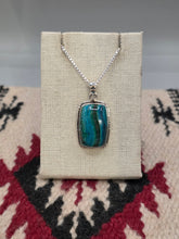 Load image into Gallery viewer, AZURITE NECKLACE  - RECTANGLE
