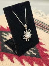 Load image into Gallery viewer, MOONSTONE SUN NECKLACE
