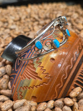Load image into Gallery viewer, TURQUOISE CUFF STYLE BRACELET- MAX CALADITTO
