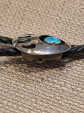 Load image into Gallery viewer, TURQUOISE BEAR PAW BOLO TIE
