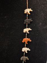Load image into Gallery viewer, HANDCARVED FETISH BEAR NECKLACE - ZUNI
