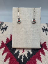 Load image into Gallery viewer, SMALL BEAR PAW EARRINGS - LETA PARKER - MULTIPLE STONES AVAILABLE
