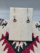 Load image into Gallery viewer, SMALL BEAR PAW EARRINGS - LETA PARKER - MULTIPLE STONES AVAILABLE
