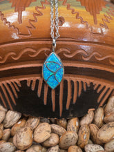 Load image into Gallery viewer, BLUE OPAL PENDANT  - ZUNI - DERRICK &amp; LORELEI CHAVEZ
