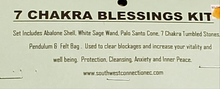 Load image into Gallery viewer, 7 CHAKRA BLESSINGS KIT
