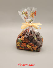 Load image into Gallery viewer, DARK CHOCOLATE SEA SALT CARAMELS (ROUND)- 1 LB &amp; 8 oz
