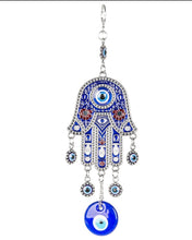 Load image into Gallery viewer, EVIL EYE HAMSA WALL DECORATION
