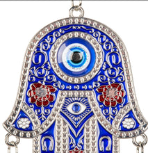 Load image into Gallery viewer, EVIL EYE HAMSA WALL DECORATION
