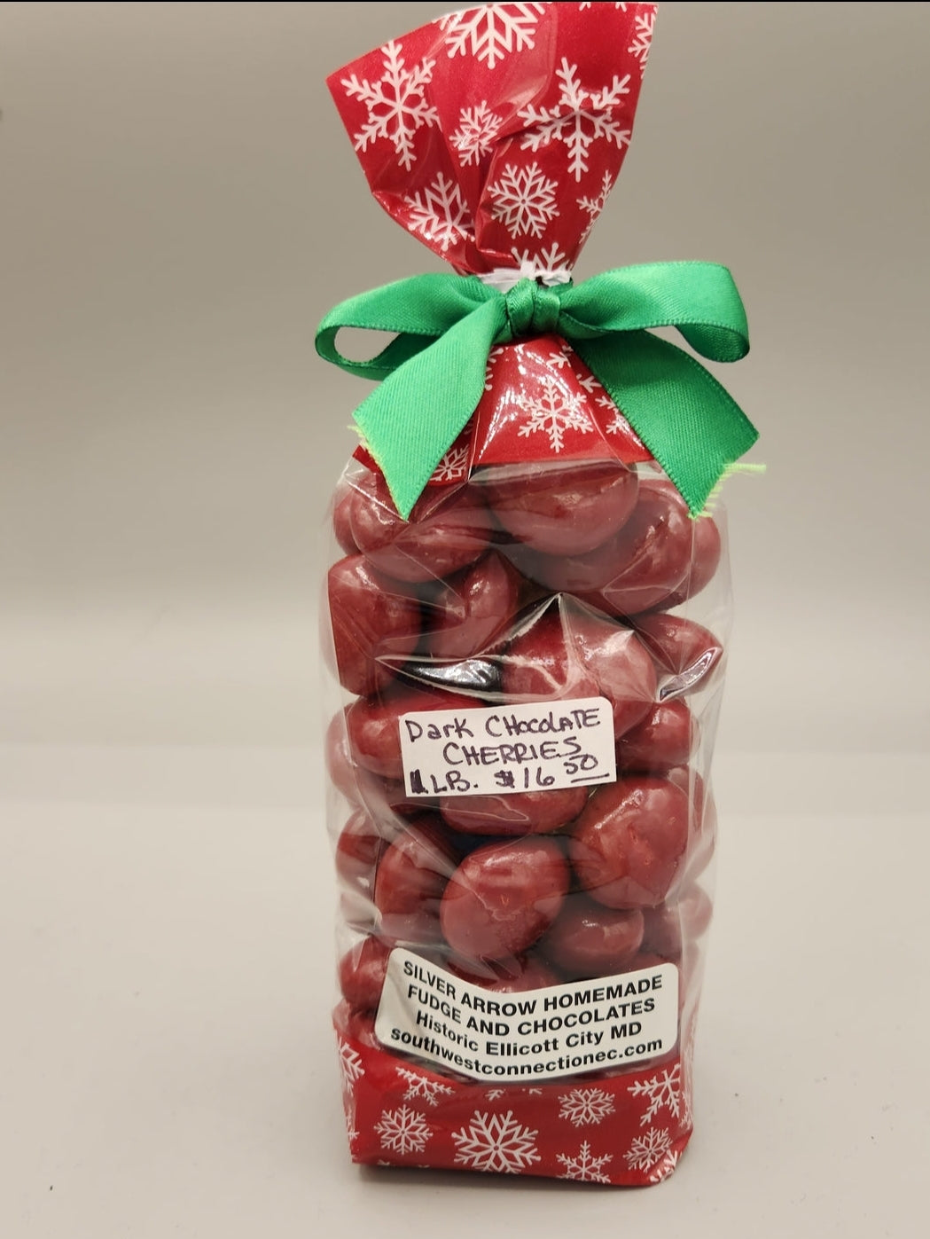 DARK CHOCOLATE CHERRIES -1 LB & 8 oz Varieties-