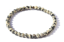Load image into Gallery viewer, ENERGY  BEADS - 4 MM - DALMATIAN JASPER

