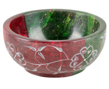 Load image into Gallery viewer, TWO-TONE TREE OF LIFE SOAPSTONE BOWL
