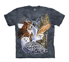 Load image into Gallery viewer, FIND 11 OWLS - ADULT T-SHIRT
