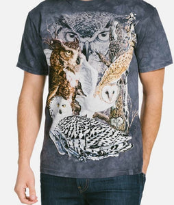 FIND 11 OWLS - ADULT T-SHIRT