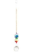 Load image into Gallery viewer, 7 CHAKRA HANGING CRYSTAL
