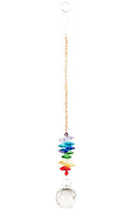 7 CHAKRA HANGING CRYSTAL