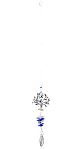 EVIL EYE TREE OF LIFE SUNCATCHER ORNAMENT