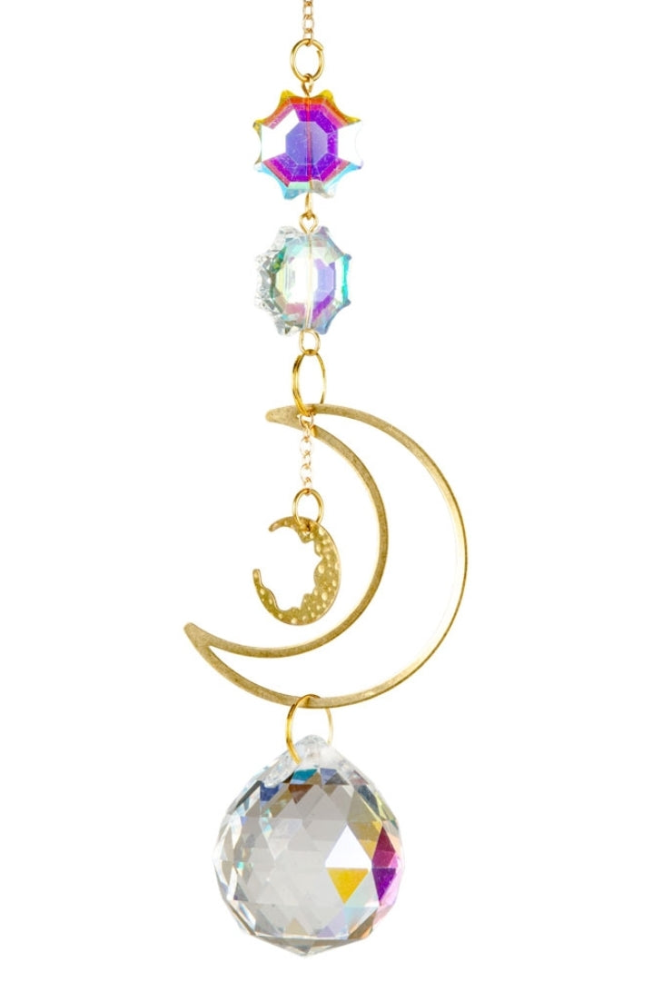 MOON CRYSTAL SUNCATCHER