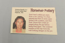 Load image into Gallery viewer, COLORED HORSEHAIR POTTERY - SEFARINA BENALLY
