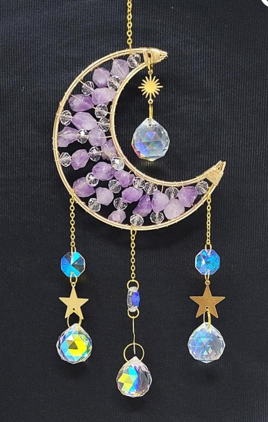 AMETHYST MOON SUNCATCHER 15