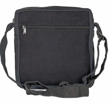 Load image into Gallery viewer, MUSHROOM MESSENGER BAG - BLACK
