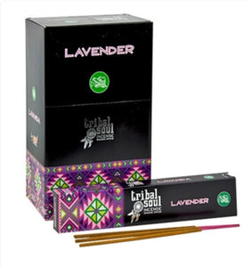 TRIBAL SOUL INCENSE STICKS - LAVENDER